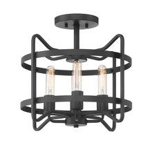  6-4900-4-89 - Kent 4-Light Ceiling Light in Matte Black