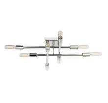  6-7003-8-109 - Lyrique 8-Light Ceiling Light in Polished Nickel