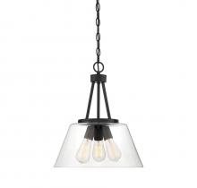  7-1025-3-89 - Calhoun 3-Light Pendant in Matte Black