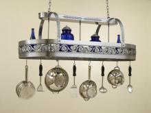  H-83Y-D-BK01/B-SIL - POT RACK COLLECTION