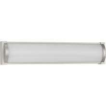  P300408-009-30 - Barril Collection 24 in. Brushed Nickel Medium Modern Integrated LED Linear Vanity Light