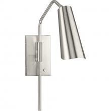  P710131-009 - Cornett Collection One-Light Brushed Nickel Contemporary Wall Sconce