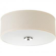  P3713-09 - Inspire Collection Two-Light 13" Flush Mount