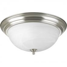  P3926-09 - Three-Light Dome Glass 15-1/4" Close-to-Ceiling