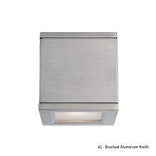  WS-W2504-AL - RUBIX Outdoor Wall Sconce Light