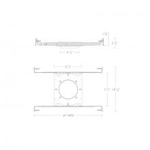  R3JB-FRAME - KENRIC 3.5IN RD FRAME-IN KIT