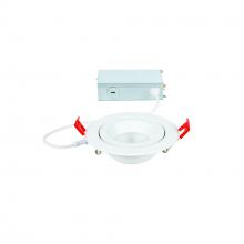  R4ERA2R-W9CS-WT - LOTOS R  ADJ DOWNLIGHT RND 4IN 5CCT