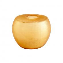  10458 - Sun Flower Vase|Amber-SM