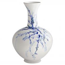  11927 - Neos Vase|Wht|B|Blk-Md