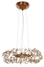  30444CGGL - Crystal Garden-Multi-Light Pendant