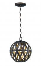  35053BZGTGLD - Weave-Single Pendant