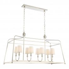  2249-PN - Libby Langdon Sylvan 8 Light Polished Nickel Chandelier