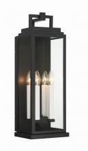  ASP-8914-MK - Aspen 4 Light Matte Black Outdoor Sconce