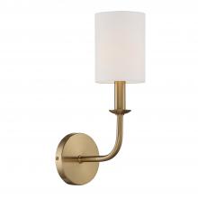  BAI-A2101-AG - Bailey 1 Light Aged Brass Sconce