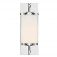  FOS-A8050-CH - Foster 1 Light Polished Chrome Bathroom Vanity