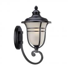  3671BK - Montclair 1-Light Matte Black Wall Light