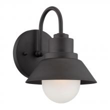  4712BK - Astro Collection Wall-Mount 1-Light Outdoor Matte Black Light Fixture