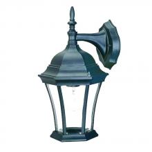  5022BK - Bryn Mawr Collection Wall-Mount 1-Light Outdoor Matte Black Light Fixture