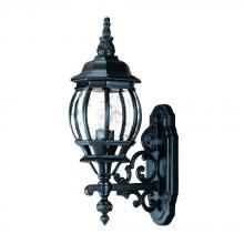  5150BK - Chateau Collection Wall-Mount 1-Light Outdoor Matte Black Light Fixture