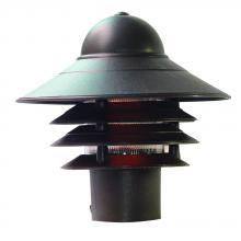  87ABZ - Mariner Collection Post-Mount 1-Light Outdoor Architectural Bronze Light Fixture