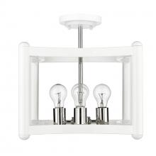  IN20040WH - Coyle 4-Light Convertible Pendant