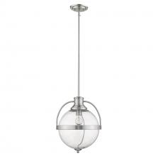  IN21176SN - Kassian 1-Light Satin Nickel Pendant