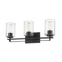  IN41102BK - Orella 3-Light Matte Black Sconce