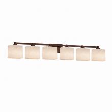  CLD-8436-55-DBRZ - Regency 6-Light Bath Bar