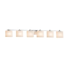  FSN-8446-30-OPAL-CROM - Era 6-Light Bath Bar