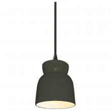  CER-6515-PWGN-MBLK-BKCD-LED1-700 - Large Hourglass LED Pendant