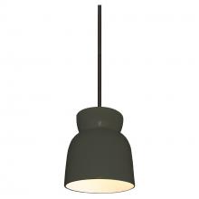 Justice Design Group CER-6515-PWGN-MBLK-RIGID-LED1-700 - Large Hourglass LED Pendant