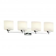  FSN-8434-30-OPAL-CROM-LED4-2800 - Regency 4-Light LED Bath Bar