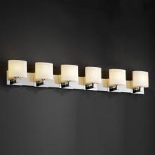 Justice Design Group FSN-8926-15-RBON-CROM - Modular 6-Light Bath Bar