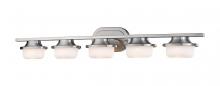  1917-5V-BN-LED - 5 Light Vanity