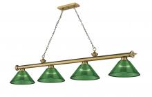  2306-4RB-ARG - 4 Light Billiard