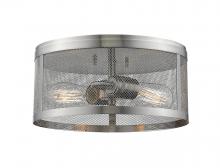  331F12-BN - 2 Light Flush Mount