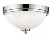  443F2-CH - 2 Light Flush Mount