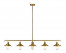  613-5L-FB - 5 Light Linear Chandelier