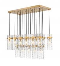  7002P5-17L-RB - 17 Light Linear Chandelier