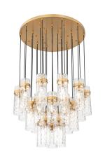  7002P5-27R-RB - 27 Light Chandelier