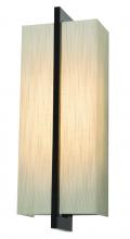  APS051314LAJUDES-JT - Apex LED Sconce - Espresso Finish - Jute Shade