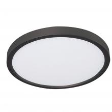  EGRF06LAJD1BK - EDGE ROUND FLUSHMOUNT LED 12W 720lm 120V