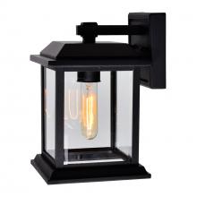  0409W8-1-101 - Blackbridge 1 Light Outdoor Black Wall Lantern