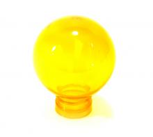  LFS-GLOBE-YE - 2.5" Globe w/o-ring, Yellow (SPECIAL ORDER)