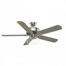  51751 - Casablanca 54 inch Panama ENERGY STAR® Brushed Nickel Ceiling Fan and Handheld Remote