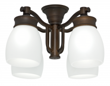  99091 - Casablanca Outdoor Four-Light Maiden Bronze Fixture