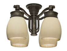  99087 - Casablanca Outdoor Four-Light Aged Bronze Fixture