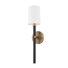  B2819-PBR/TBK - BELVEDERE Wall Sconce