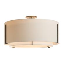  126505-SKT-07-SF2290-SA2899 - Exos Large Double Shade Semi-Flush