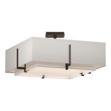  126510-SKT-05-SF1605-SE2012 - Exos Square Double Shade Semi-Flush